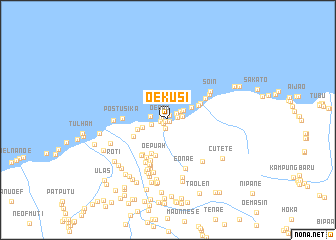 map of Oekusi