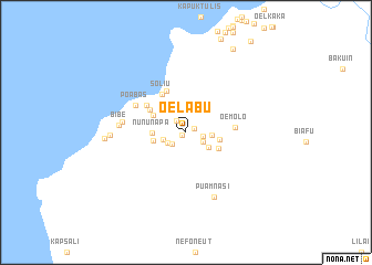 map of Oelabu
