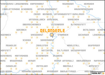 map of Oeländerle