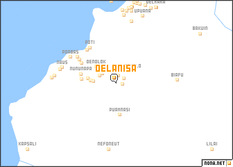 map of Oelanisa