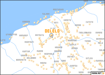 map of Oelelo