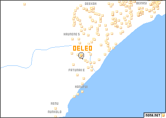map of Oeleo