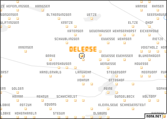 map of Oelerse