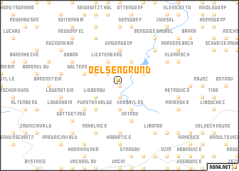 map of Oelsengrund