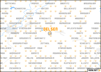 map of Oelsen