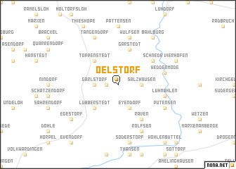 map of Oelstorf