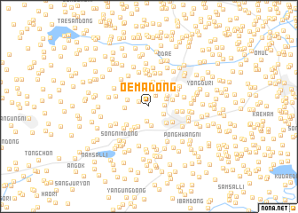 map of Oema-dong