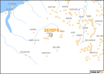 map of Oemofa
