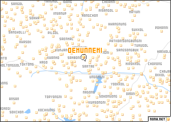 map of Oemunnemi