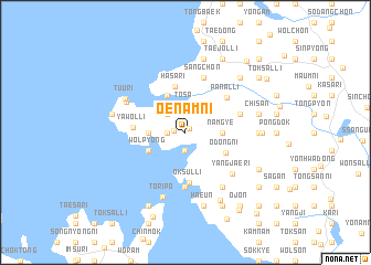 map of Oenam-ni