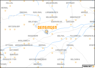 map of Oensingen