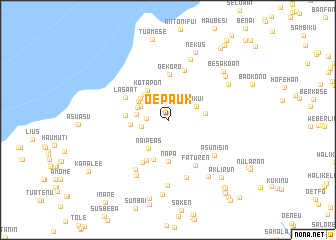 map of Oepauk