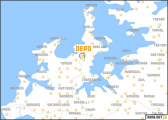 map of Oep\