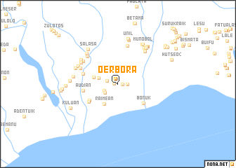 map of Oerbora