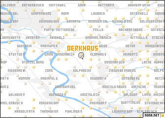 map of Oerkhaus