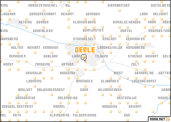 map of Oerle