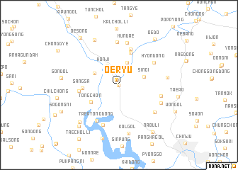 map of Oeryu