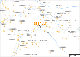 map of Oesal-li