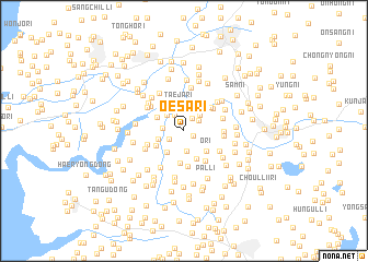 map of Oesa-ri