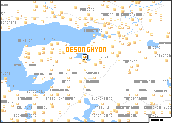 map of Oesonghyŏn