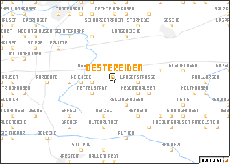 map of Oestereiden