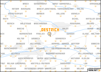 map of Oestrich