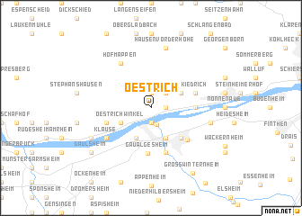 map of Oestrich