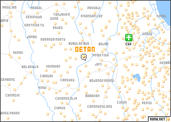 map of Oetan