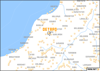 map of Oetapo