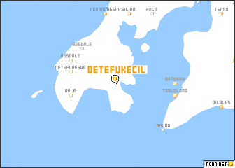 map of Oetefu-kecil