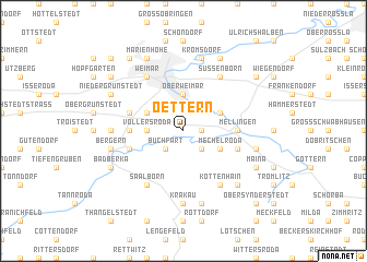 map of Oettern