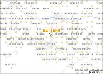 map of Oettern