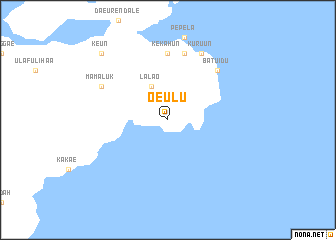 map of Oeulu