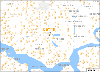 map of Oeyami