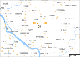 map of Oeyong-ni