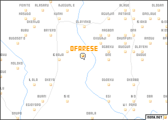 map of Ofarese