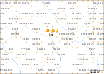 map of Ofasu