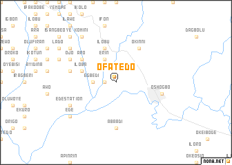 map of Ofatedo