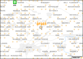 map of Ofden