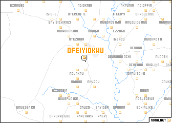 map of Ofe Iyiokwu