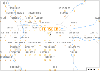 map of Ofensberg