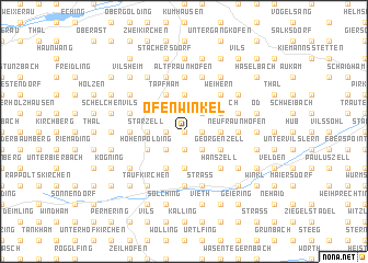 map of Ofenwinkel