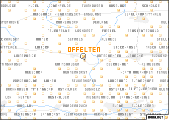 map of Offelten