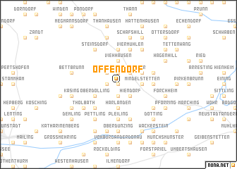 map of Offendorf