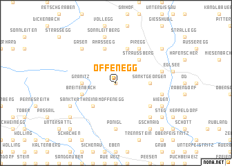 map of Offenegg
