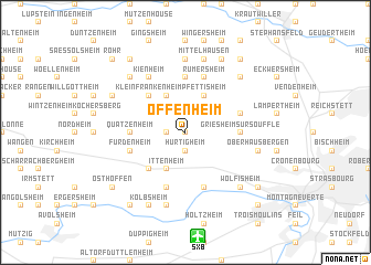 map of Offenheim