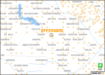 map of Offenwang