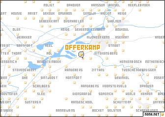 map of Offerkamp