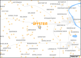 map of Offstein