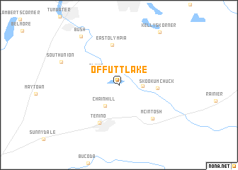 map of Offutt Lake